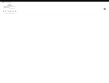 Tablet Screenshot of et-voila.it